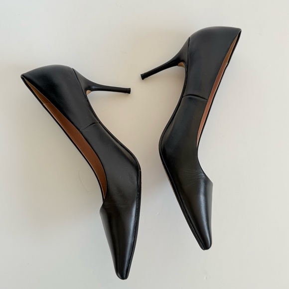 Nina Originals Black Pointed Toe Pump Heels size 8.5 - Picture 4 of 7